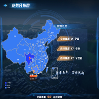 业务分布地图